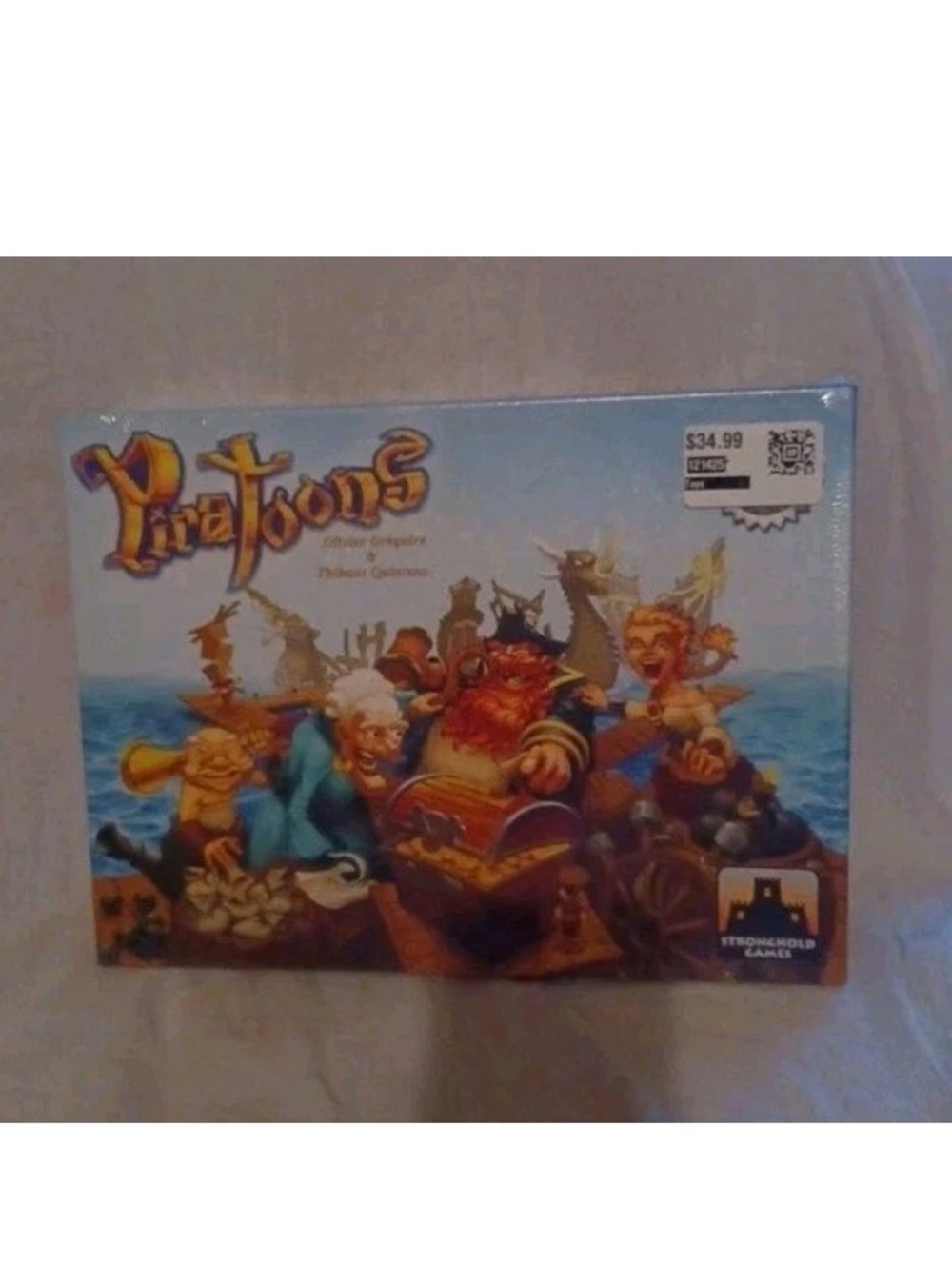 2016 Stronghold Games PIRATOONS Build a Pirate Ship & Recruit a Crew Sealed(GAR)